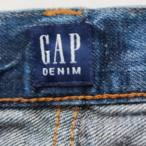 GAP Denim jeans men's size 33/34 denim blue standard fit - Picture 6 of 14